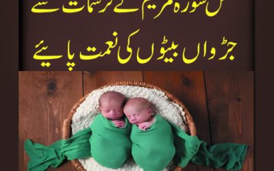 Surah Maryam For Twins Pregnancy | Miracles Of Surah Maryam To Get Pregnant With Twins Baby Boy