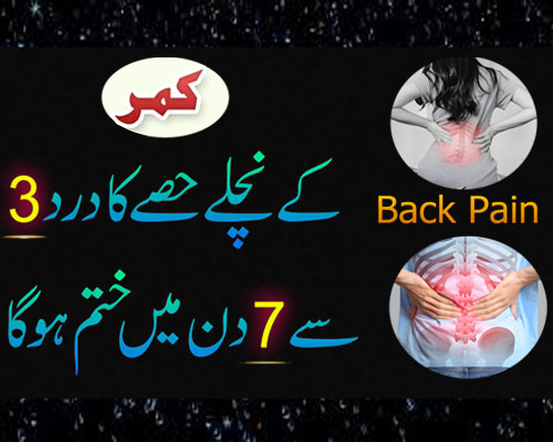 Back Pain Treatment | Kamar Dard Ka Fori Ilaj | Causes Of Back Pain